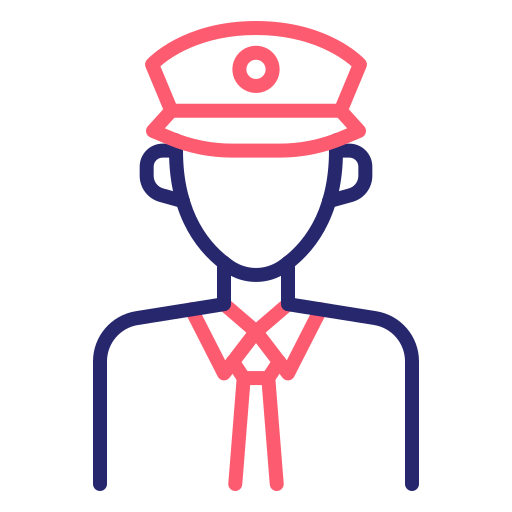 Офицер Generic Outline Color иконка