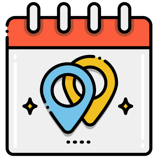 calendario Flaticons Lineal Color icono