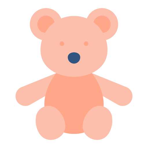 oso de peluche Good Ware Flat icono
