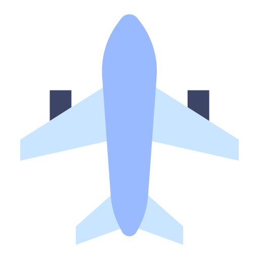 Plane Good Ware Flat icon