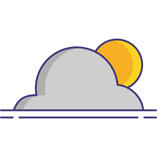 wolke Flaticons Lineal Color icon