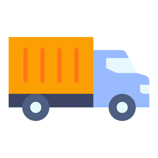 Truck Good Ware Flat icon