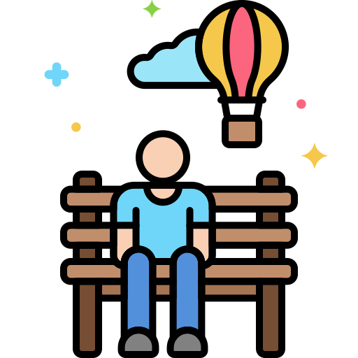 Alone Flaticons Lineal Color icon