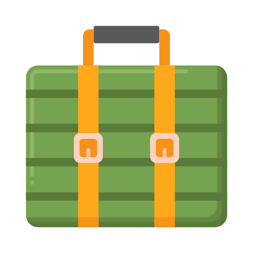 maleta Flaticons Flat icono