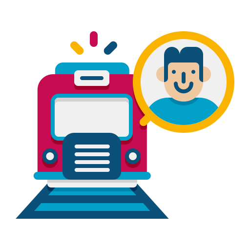 Train Flaticons Flat icon