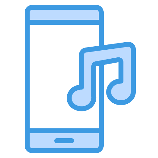 Music application Generic Blue icon
