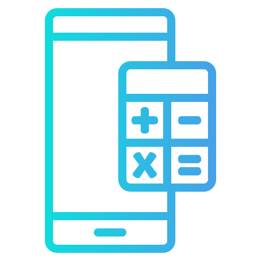 Calculator Generic Gradient icon