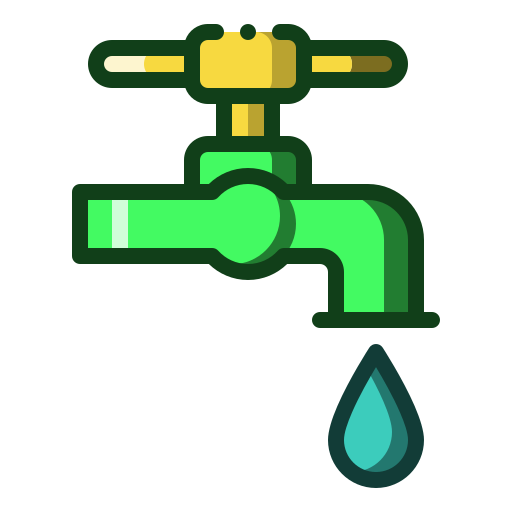 Water saving Generic Outline Color icon