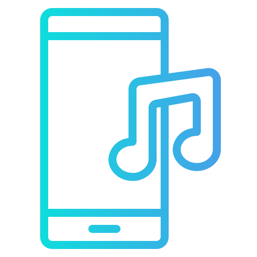 Music application Generic Gradient icon