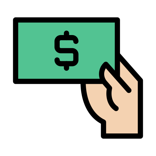 Payment Vector Stall Lineal Color icon