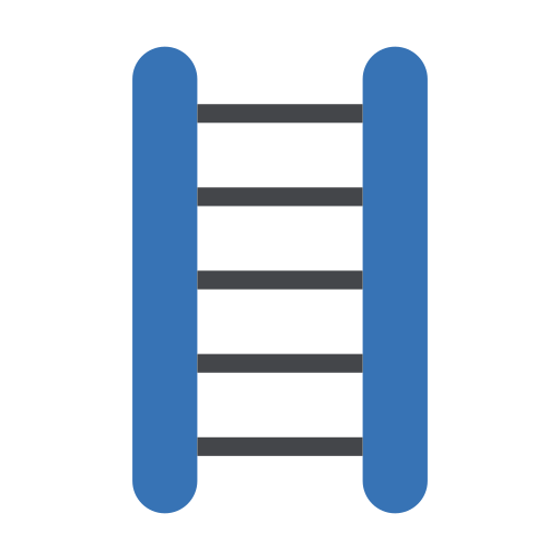 사다리 Generic Blue icon