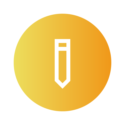 lápis Generic Flat Gradient Ícone