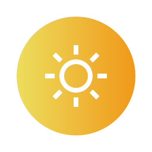 sol Generic Flat Gradient icono