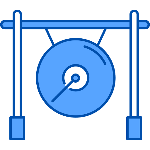 Gong Generic Blue icon