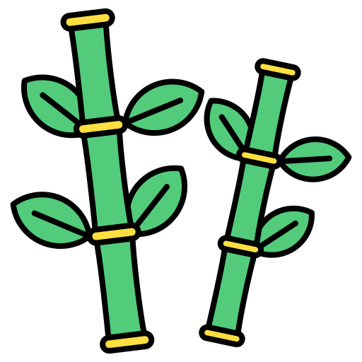 Бамбук Generic Outline Color иконка