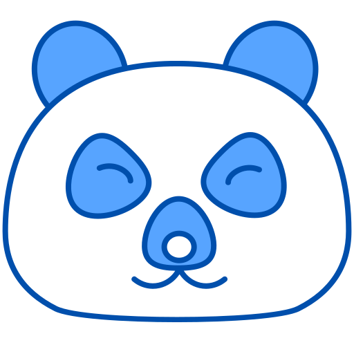Панда Generic Blue иконка