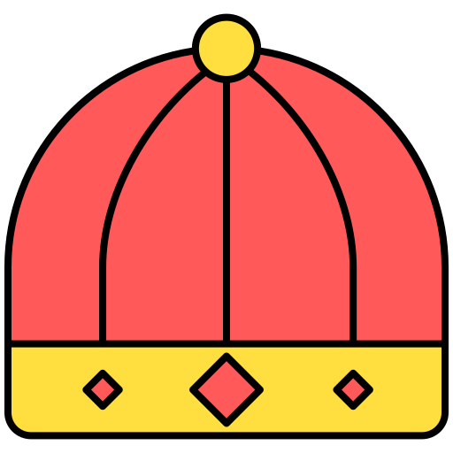 sombrero chino Generic Outline Color icono