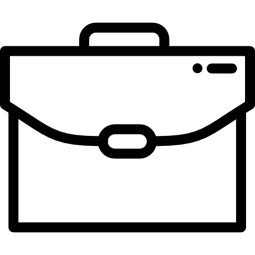 ブリーフケース Detailed Rounded Lineal icon
