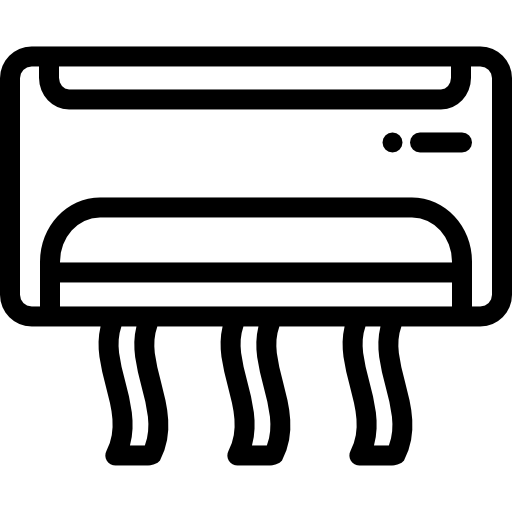 에어컨 Detailed Rounded Lineal icon