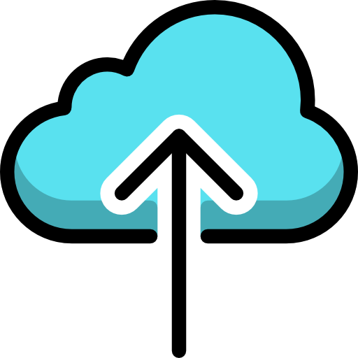 cloud computing Stockio Lineal Color icoon