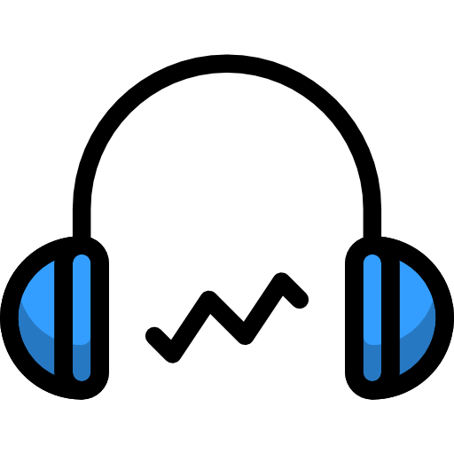 Headphones Stockio Lineal Color icon