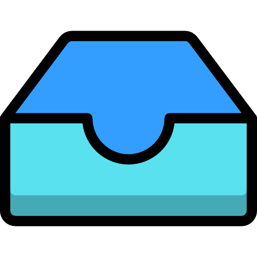 Inbox Stockio Lineal Color icon