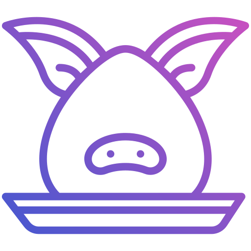 Свинина Generic Gradient иконка