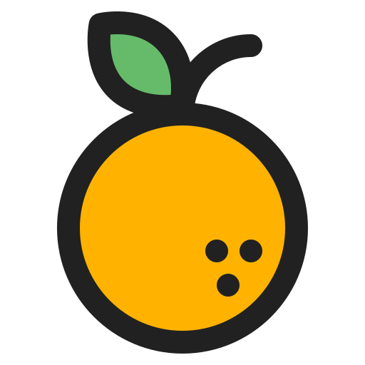 Orange Generic Outline Color icon
