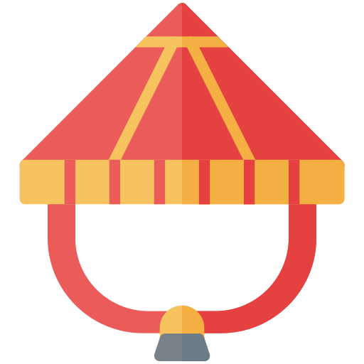 Бамбуковая шляпа Generic Flat иконка