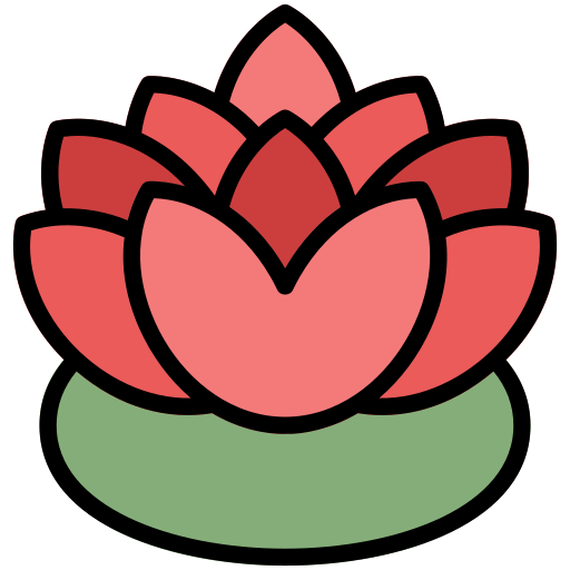 lotus Generic Outline Color icoon