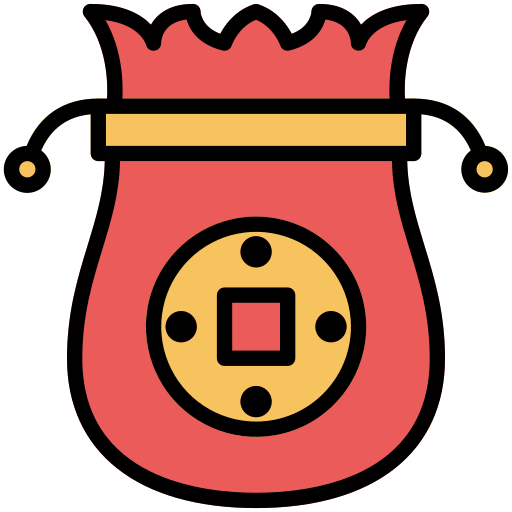 Money bag Generic Outline Color icon