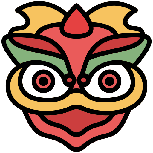 cabeza de dragón Generic Outline Color icono