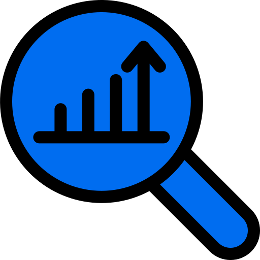 Analytics Generic Outline Color icon