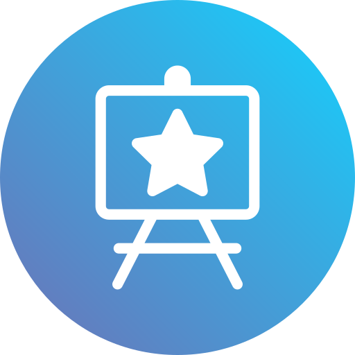 Star Generic Flat Gradient icon