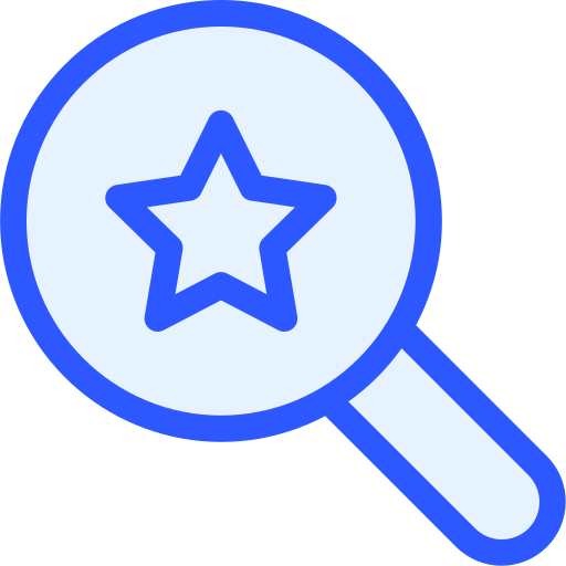 estrella Generic Blue icono