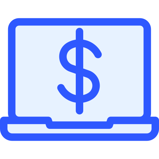 お金 Generic Blue icon