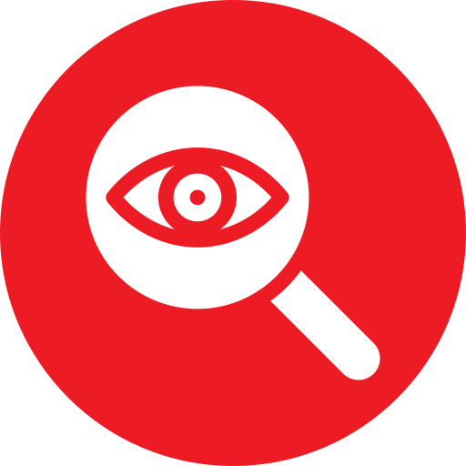 vision Generic Glyph Icône