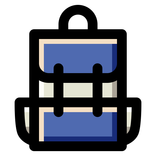 bolso Generic Outline Color icono