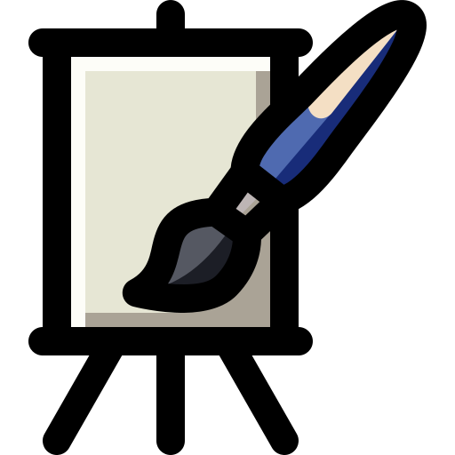 gemälde Generic Outline Color icon