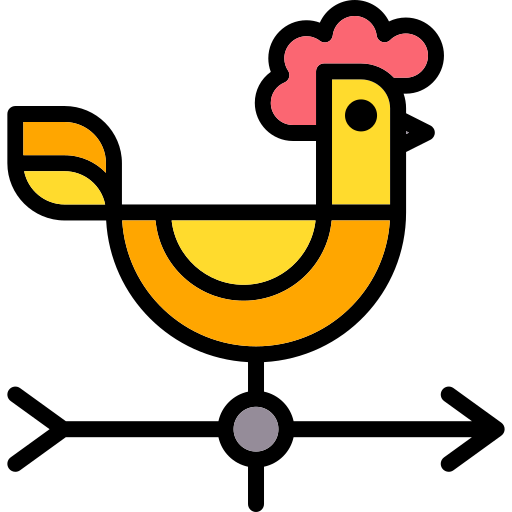 veleta Generic Outline Color icono