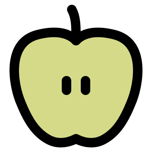 manzana Generic Outline Color icono