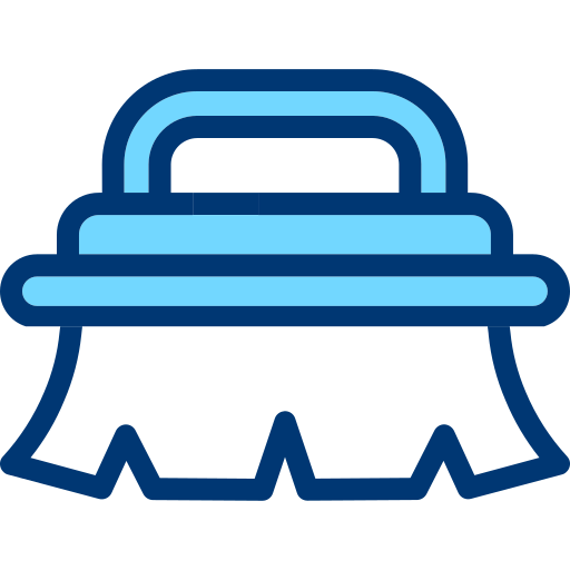 Cleaning brush Generic Blue icon