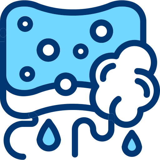esponja Generic Blue icono