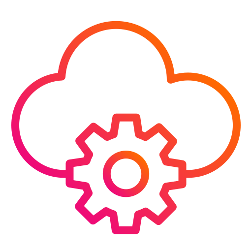 cloud computing Generic Gradient icon