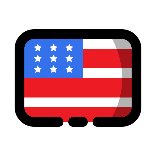 Usa Generic Outline Color icon