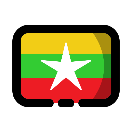 미얀마 Generic Outline Color icon