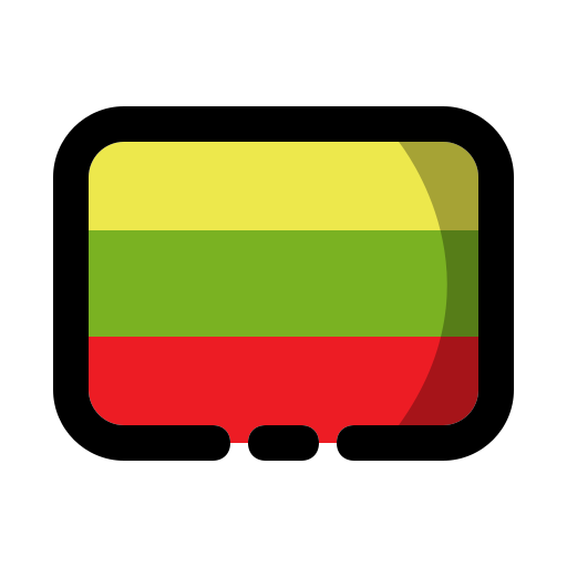 Литва Generic Outline Color иконка