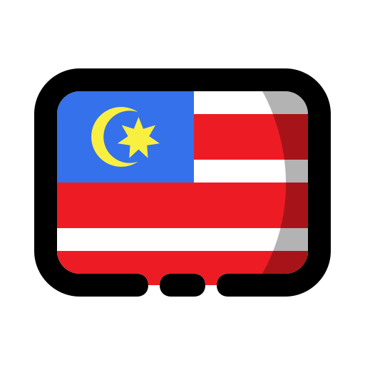 말레이시아 Generic Outline Color icon