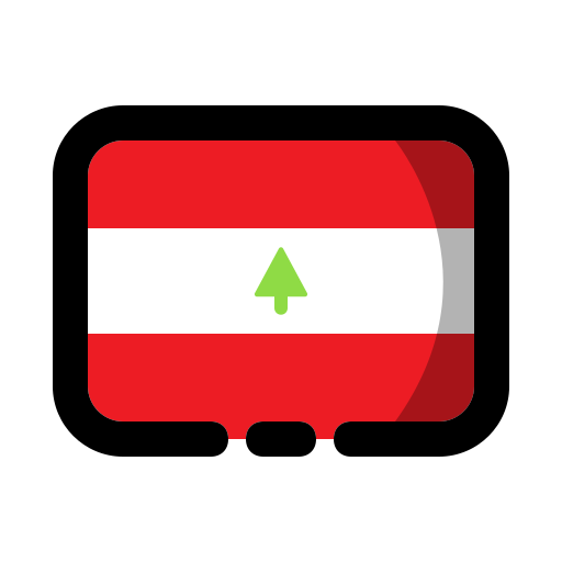 Lebanon Generic Outline Color icon