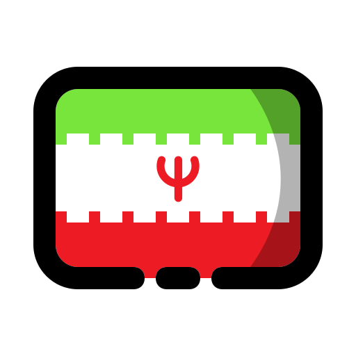 이란 Generic Outline Color icon